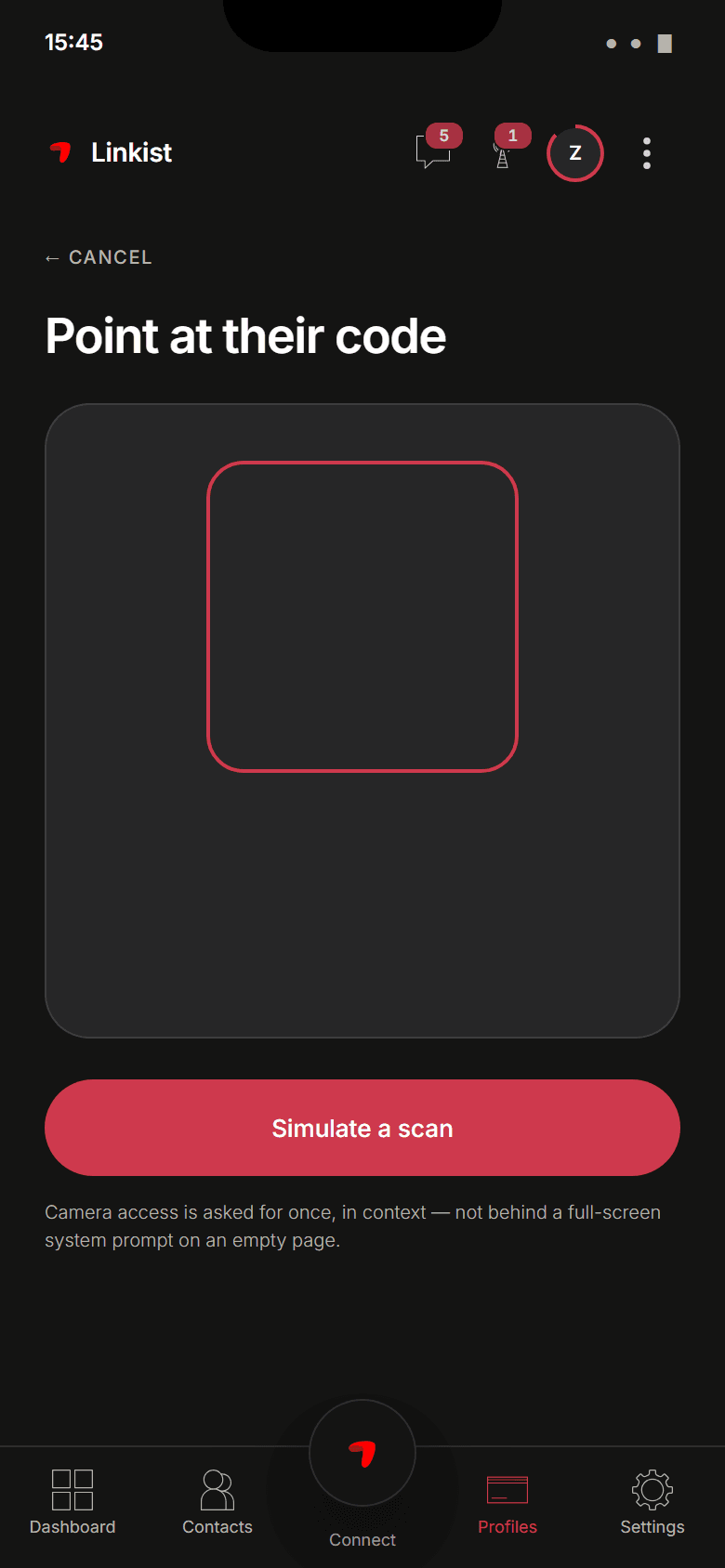 Design preview. Point at their code